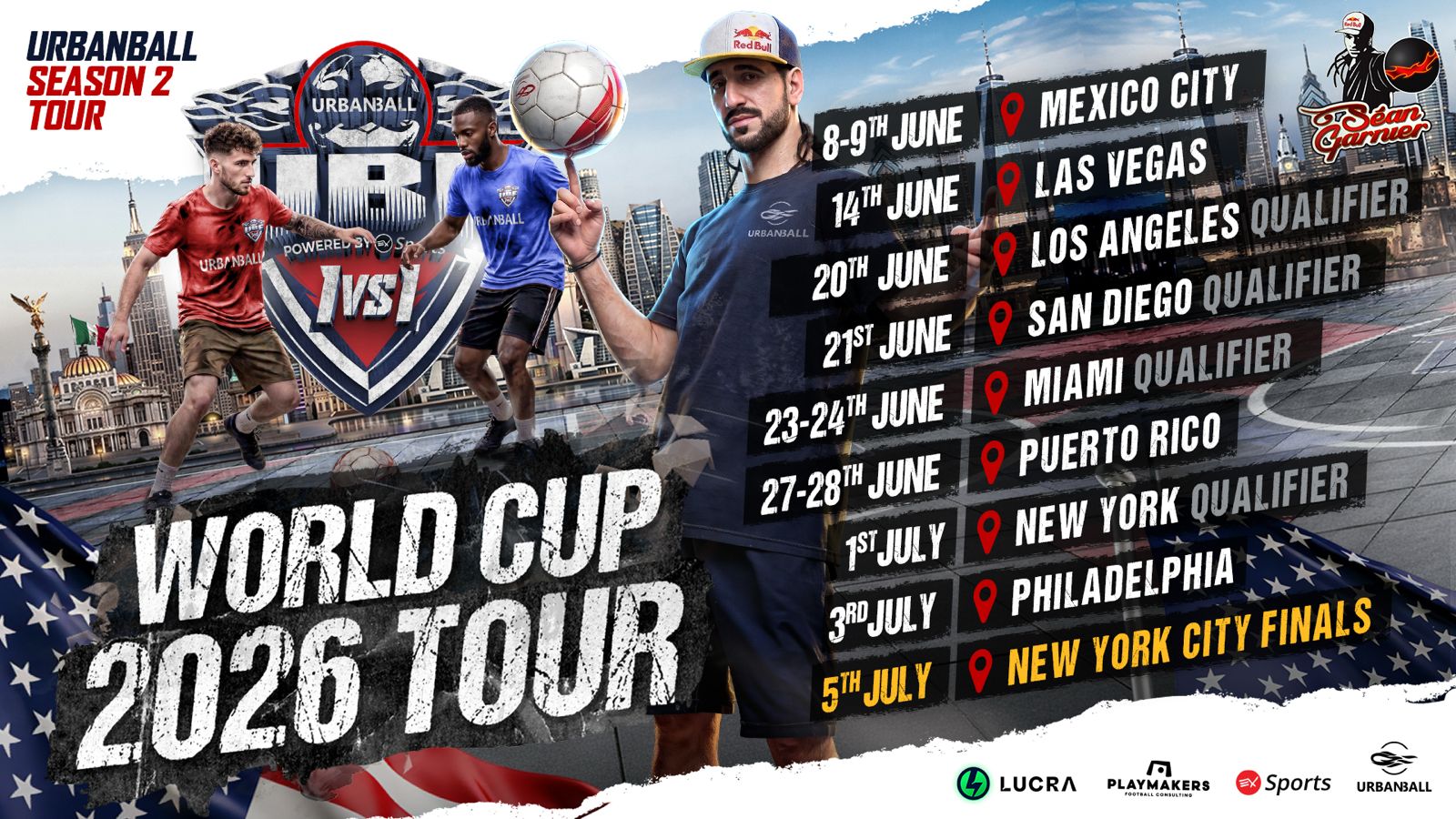 URBANBALL ANNOUNCES AMERICAS TOUR 2026 AHEAD OF NEW YORK WORLD FINAL